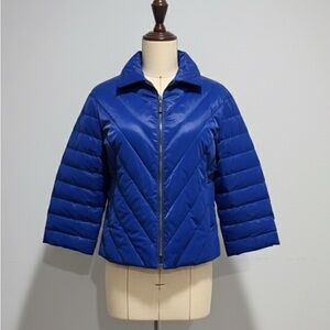 Madeline Royal Blue Puffer Jacket